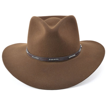 Stetson Llano 4X Wool Felt in Acorn With Hat Box - 0