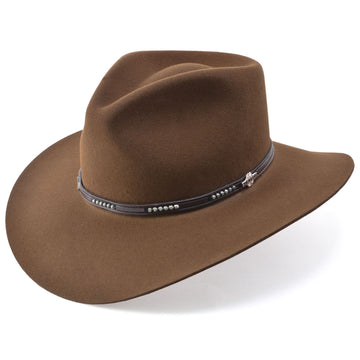 Stetson Llano 4X Wool Felt in Acorn With Hat Box
