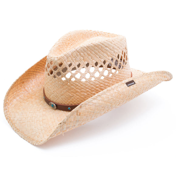 Stetson Raffia Straw Madrid Cowboy Hats