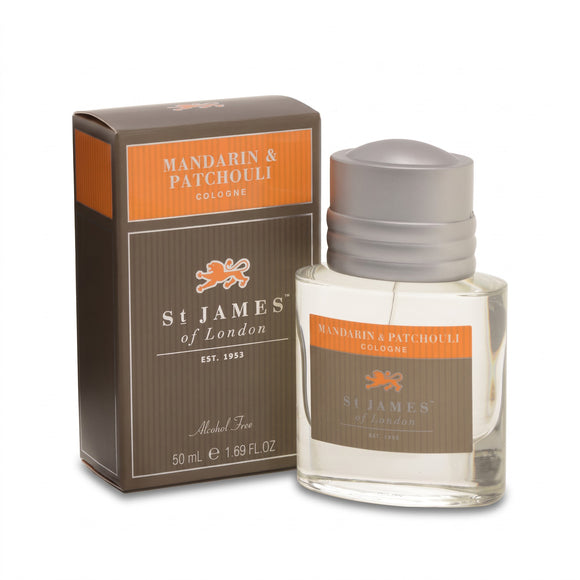 St James of London Mandarine and Patchouli Cologne