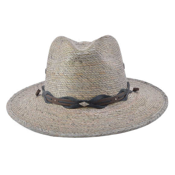 Stetson Marco Stained Palm Straw Hat