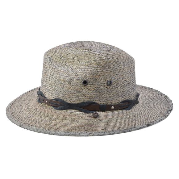 Stetson Marco Stained Palm Straw Hat