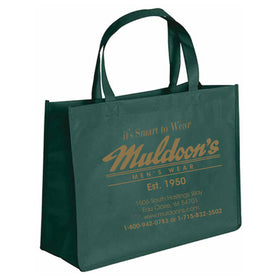 Muldoon's Reusable Shopping Bag in Green