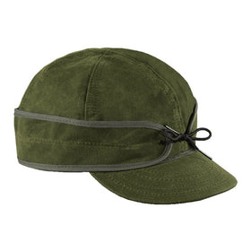 Original Stormy Kromer Waxed Cotton Cap in Olive