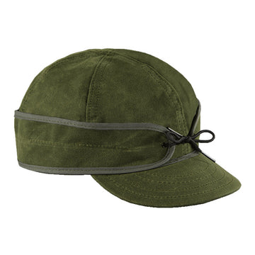 Original Stormy Kromer Waxed Cotton Cap in Olive