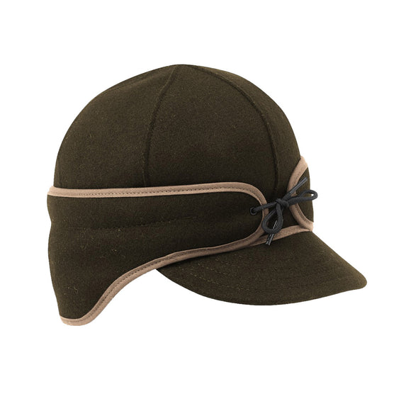 Stormy Kromer Rancher Caps With Ear Band in Olive