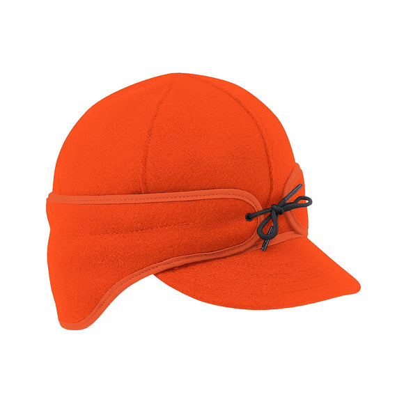Stormy Kromer Rancher Caps With Ear Band in Orange