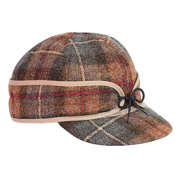 Original Stormy Kromer Caps With Ear Band in Partridge Plaid