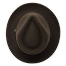 Stetson 100% Wool Felt Prof Hats in Brown-4