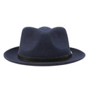 Stetson 100% Wool Felt Prof Hats in Navy-2