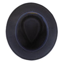 Stetson 100% Wool Felt Prof Hats in Navy-5