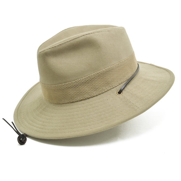 Dobbs 100% Cotton Safari Master Hat in Olive