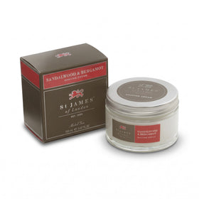 St James of London Sandalwood and Bergamot Shave Cream