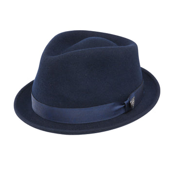 Dobb's Wool Felt 'Shorty' Hat in Navy