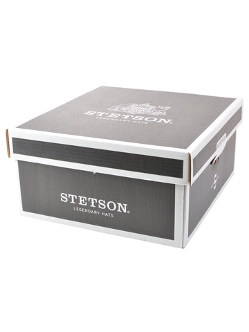 Stetson The Moor Panama Straw Fedora Hat with Box - 0