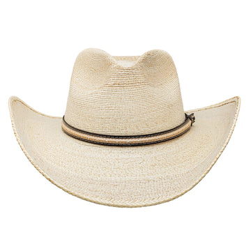 Stetson Sawmill Palm Leaf Straw Hat - 0