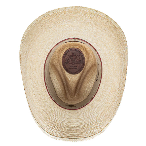 Stetson Sawmill Palm Leaf Straw Hat