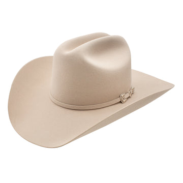 Stetson 6X Fur Felt Skyline Hat With Hat Box in Silver Belly