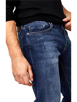 Mavi Zach Dark Brushed Williamsburg Jeans - 0
