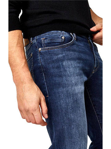 Mavi Zach Dark Brushed Williamsburg Jeans - 0