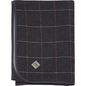 Stormy Kromer Eco Wool Throw in Indigo Plaid