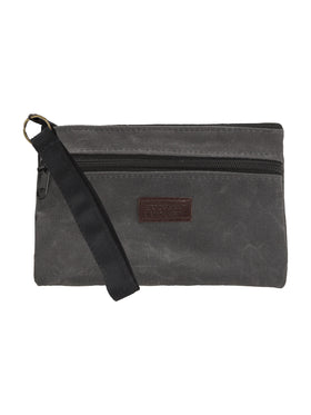 Stormy Kromer Northwoods Wristlet in Charcoal