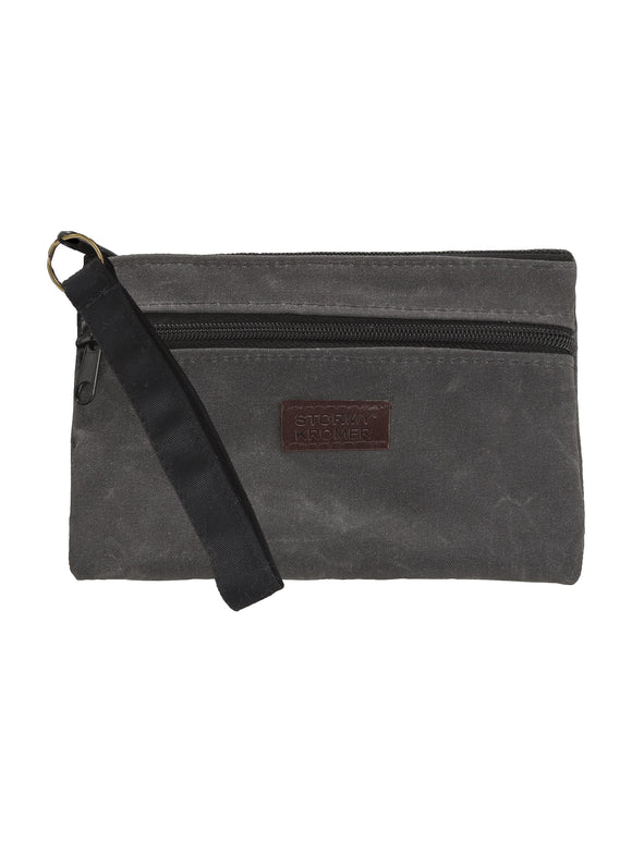 Stormy Kromer Northwoods Wristlet in Charcoal