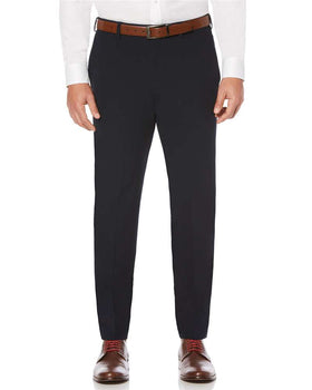 Kenneth Morton Polyester Viscose Short Man Pant in Navy