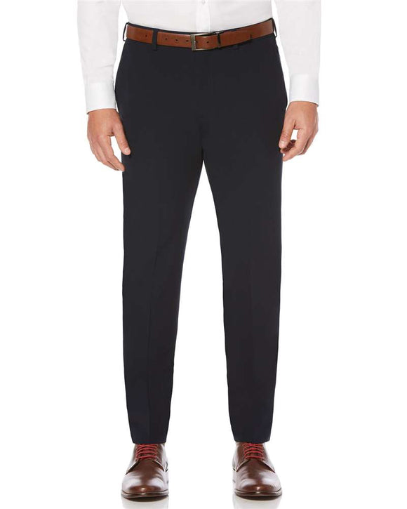 Kenneth Morton Polyester Viscose Short Man Pant in Navy