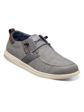 Nunn Bush Brewski Moc Toe Wallabee in Grey - Medium