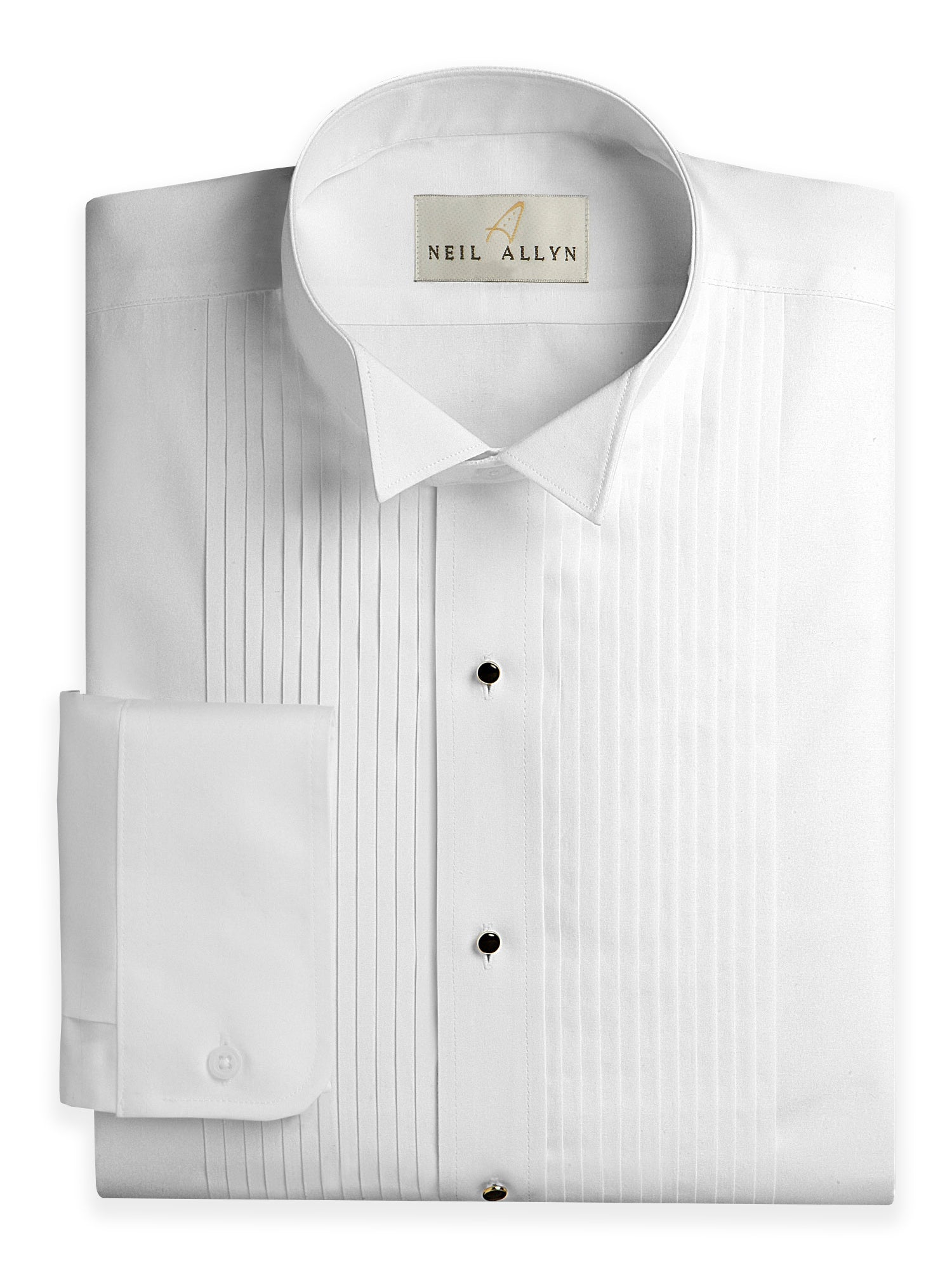 Men's Cotton Blend Wing Tip Tuxedo Shirts - Tall Man Sizes