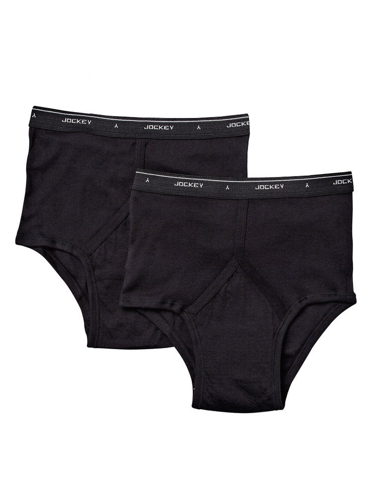 Jockey Women's Panties Size 7 100% Cotton Briefs Retail $22.50 Pkg/3