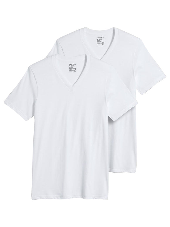 Jockey 2 Pack Tall Men's V-Neck Shirts 9984
