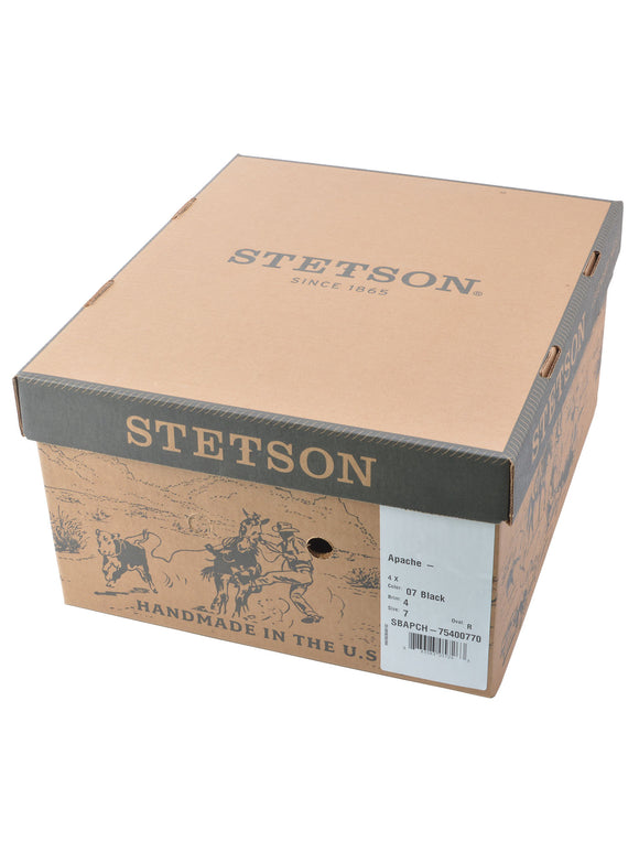 Stetson Apache 4X Buffalo Fur Felt With Hat Box