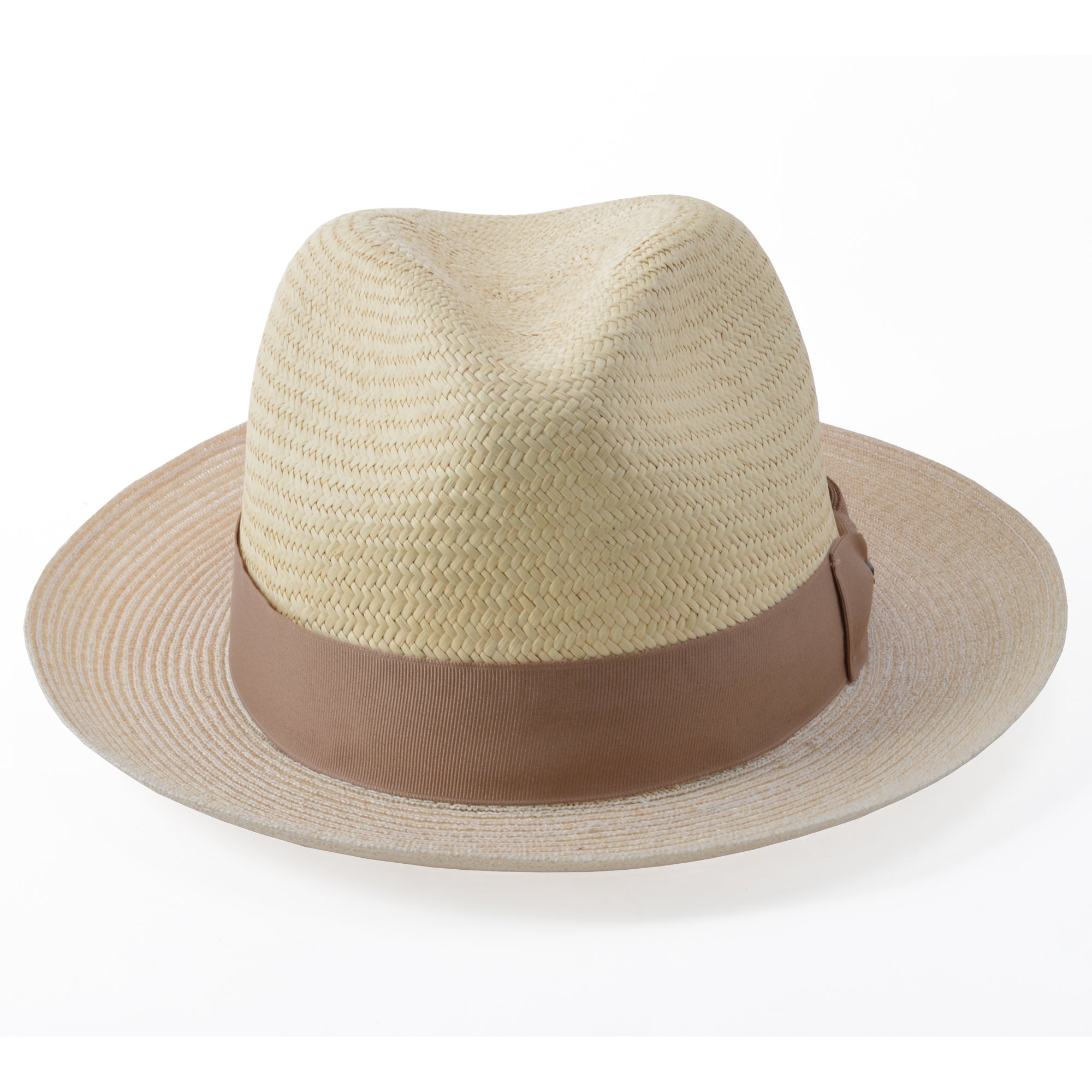 Stetson Aston Hemp & Panama Straw Fedora Hat - 0