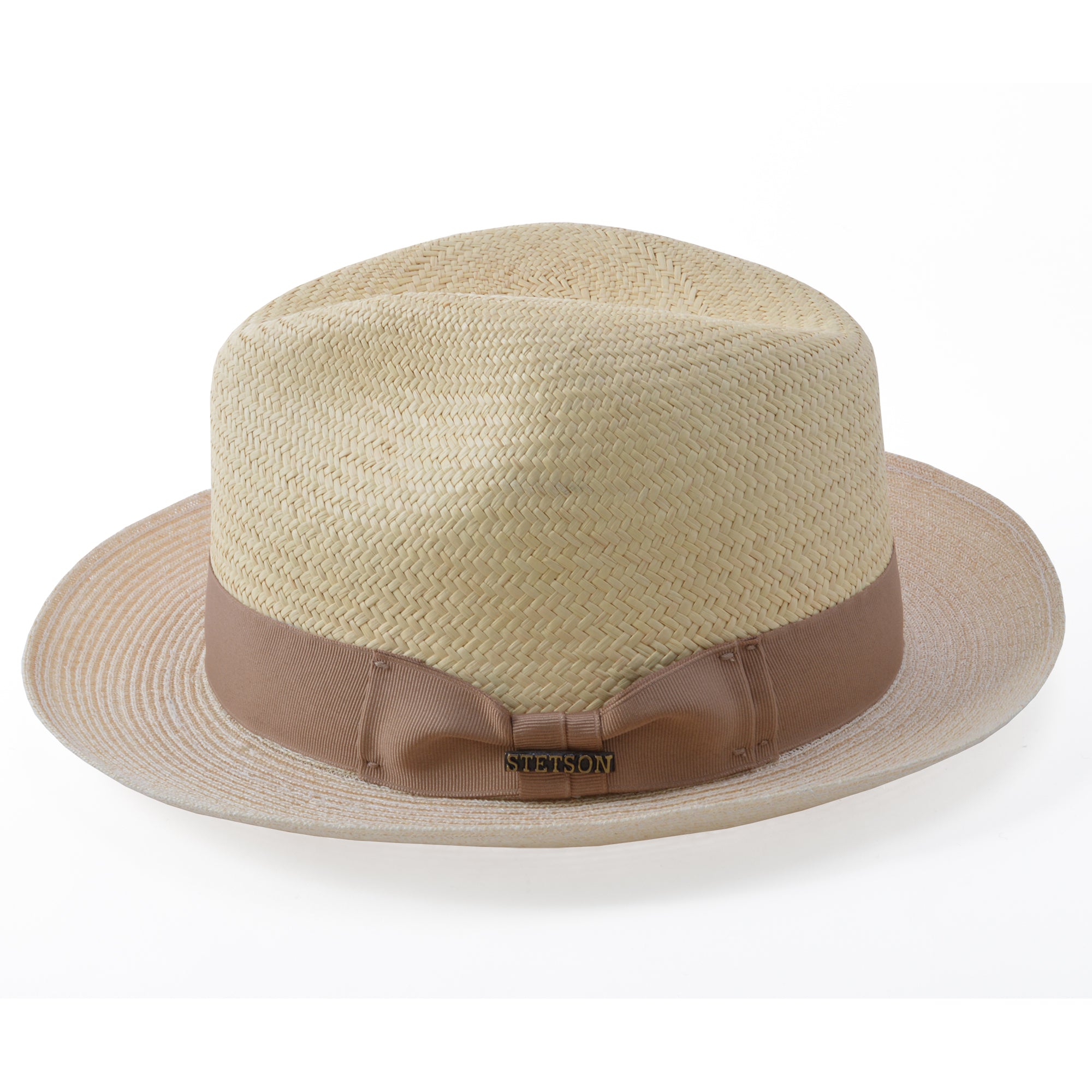 Stetson Aston Hemp & Panama Straw Fedora Hat