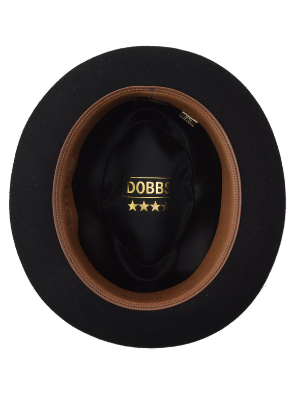 Dobbs First Class Fedora in Black