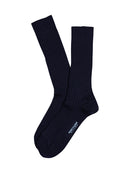 Marcoliani Milano Italian Sock in Navy-2