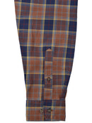 Viyella Wool Blend Sportshirt in Brown - Big Man Sizes-3