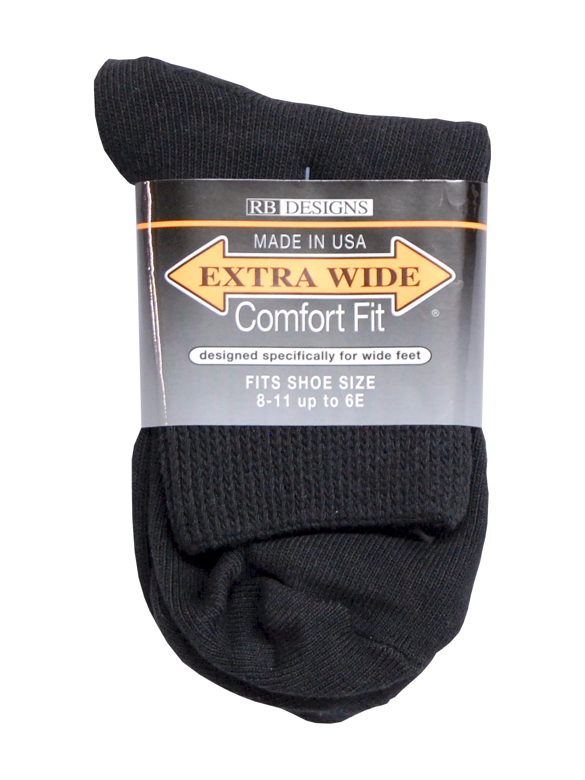 Extra Wide Dress Socks Loose Fit Stays Up! – Valentino's Comfort Shoes