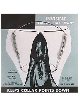 Invisible Collar Stays "Jiffy" (1 Piece)