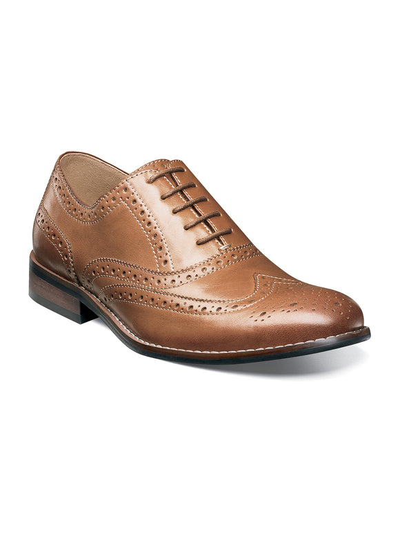 Nunn Bush TJ Wingtip Oxford Dress Shoes - Medium Width