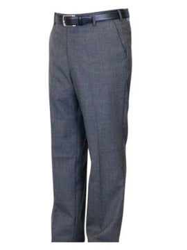 Berle Wool Blend Self Sizing Dress Pants - Big Man Sizes - MEDIUM GREY