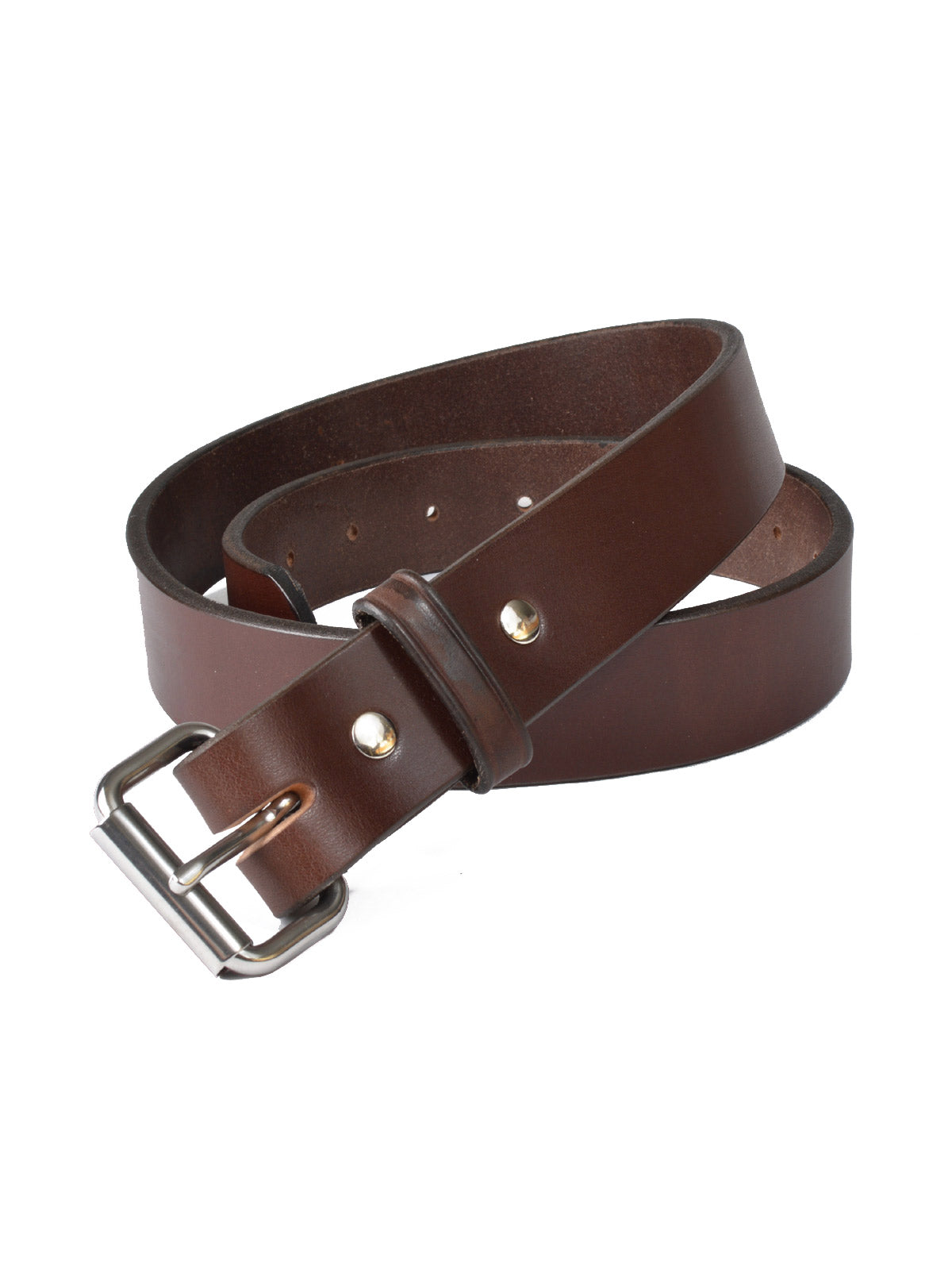 P&B Harness Full Grain Leather Belts in Brown 310-B-BRN - Big Man Sizes