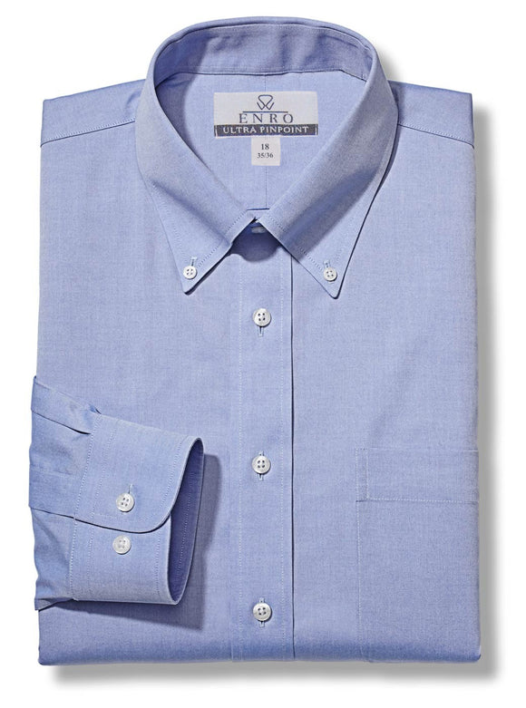 Enro Non Iron Tailored Dress Shirt 150199 - Short Man Sizes