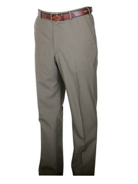 Berle Wool Blend Self Sizing Dress Pants - Big Man Sizes - LIGHT OLIVE