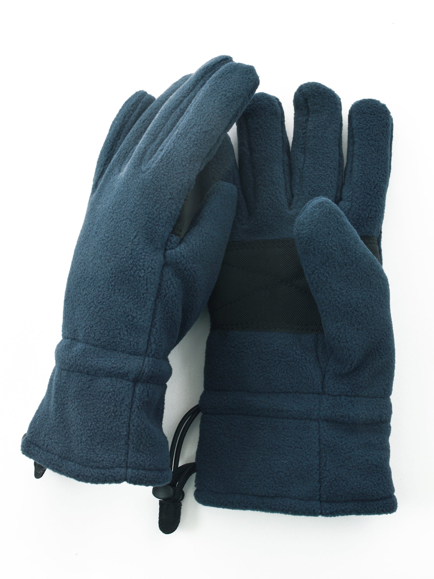 Lauer 100% Polyester Microfleece Men's Gloves in Navy