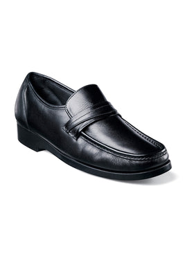 Florsheim Kidskin Leather Lido Moc Tow Slip On Shoes - D Width