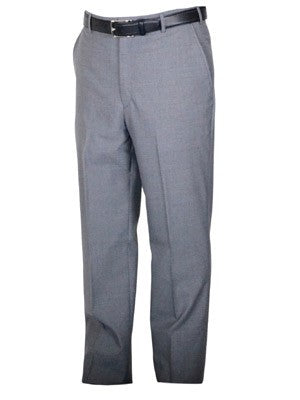 Berle Wool Blend Self Sizing Dress Pants - Short Man Sizes - LIGHT GREY