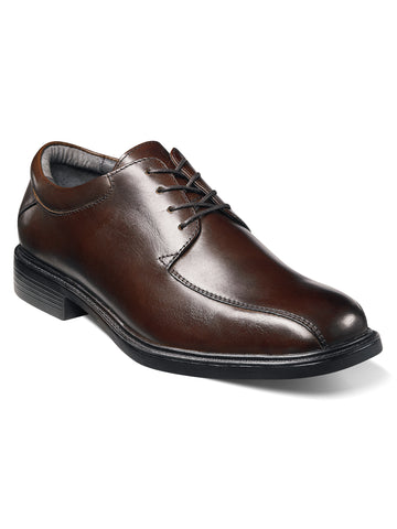 Nunn Bush Marcell Bicycle Toe Dress Shoes (Wide Width) - 83364-W